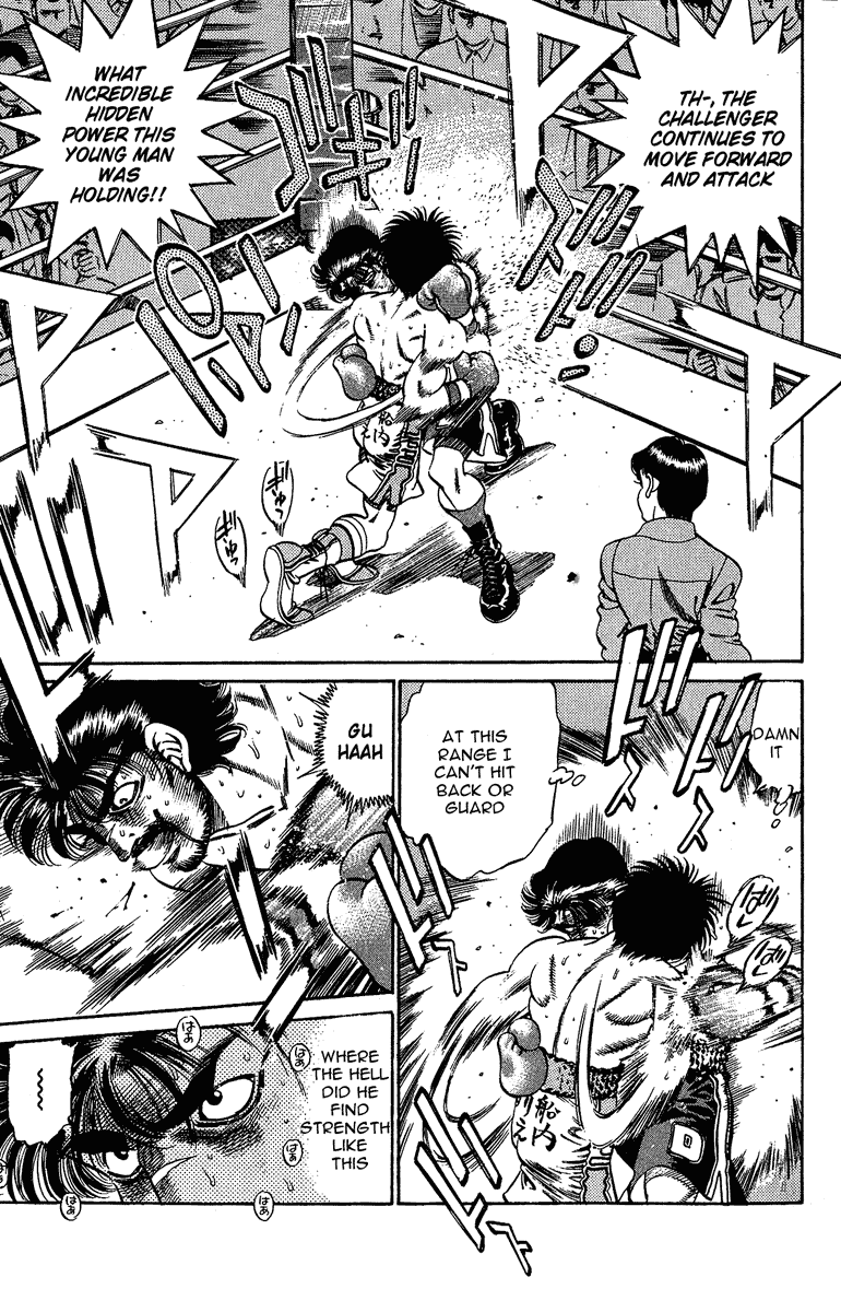 Hajime no Ippo Chapter 192.2 page 8 - Chapter 192 v2 : What Is Searched for in the Ring