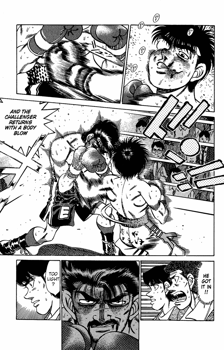 Hajime no Ippo Chapter 193 page 10 - Chapter 193 v2 : Prohibited Finishing Blow