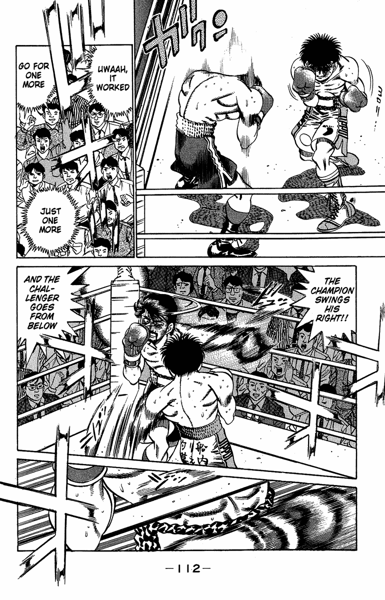 Hajime no Ippo Chapter 193 page 11 - Chapter 193 v2 : Prohibited Finishing Blow