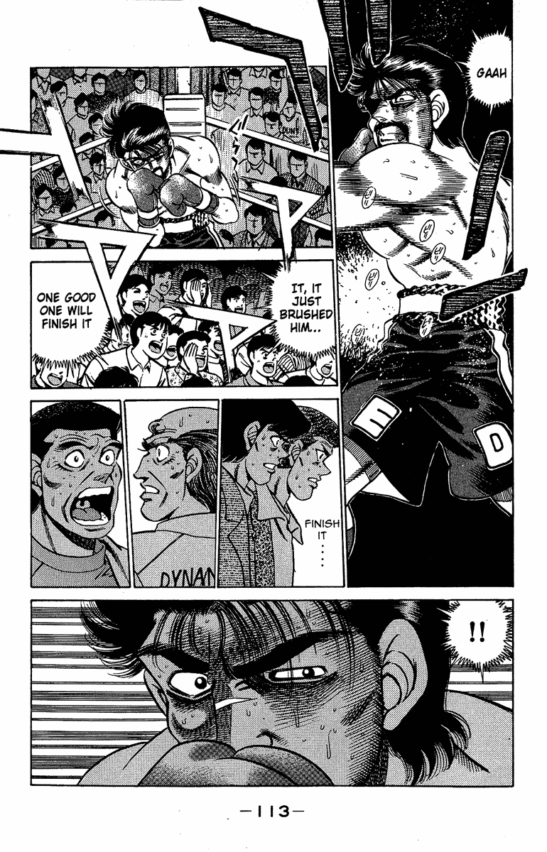 Hajime no Ippo Chapter 193 page 12 - Chapter 193 v2 : Prohibited Finishing Blow
