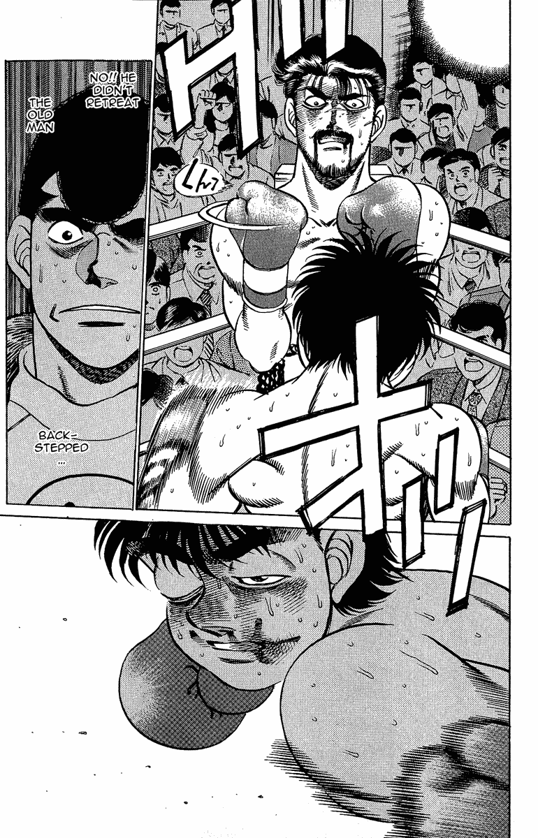 Hajime no Ippo Chapter 193 page 14 - Chapter 193 v2 : Prohibited Finishing Blow