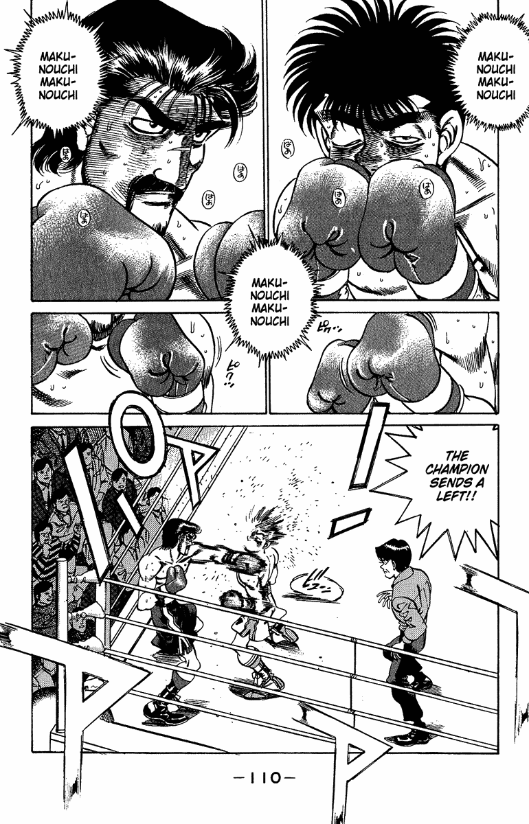 Hajime no Ippo Chapter 193 page 9 - Chapter 193 v2 : Prohibited Finishing Blow