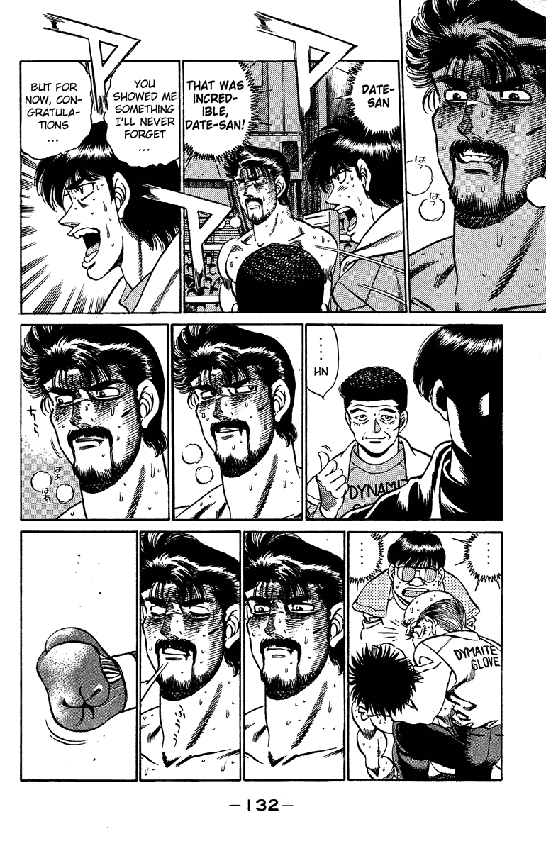 Hajime no Ippo Chapter 194.2 page 10 - Chapter 194 v2 : 5R 2 Minutes 32 Seconds