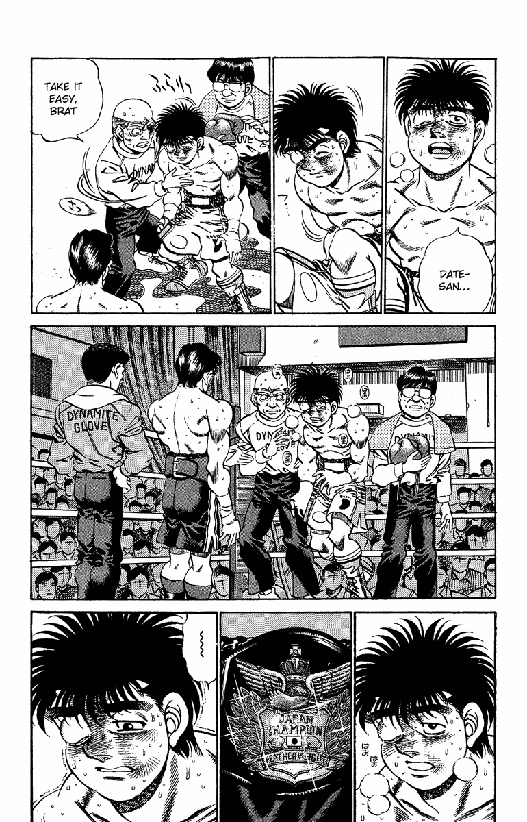 Hajime no Ippo Chapter 194.2 page 15 - Chapter 194 v2 : 5R 2 Minutes 32 Seconds