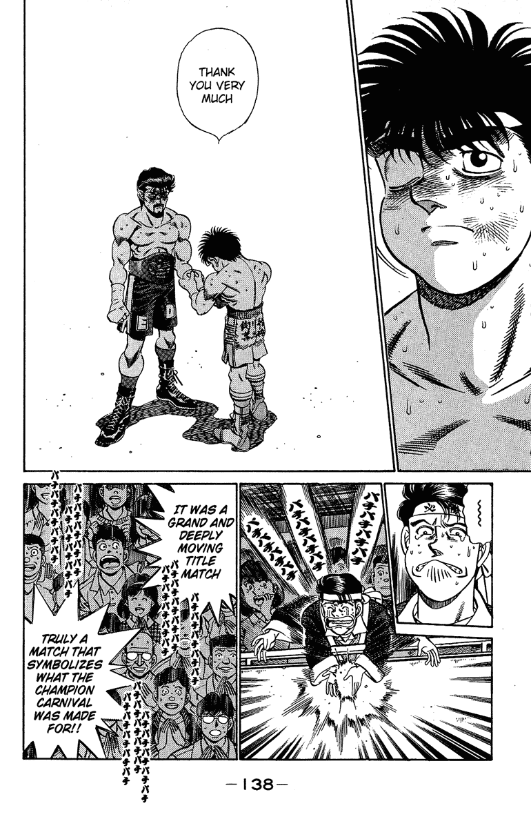 Hajime no Ippo Chapter 194.2 page 16 - Chapter 194 v2 : 5R 2 Minutes 32 Seconds