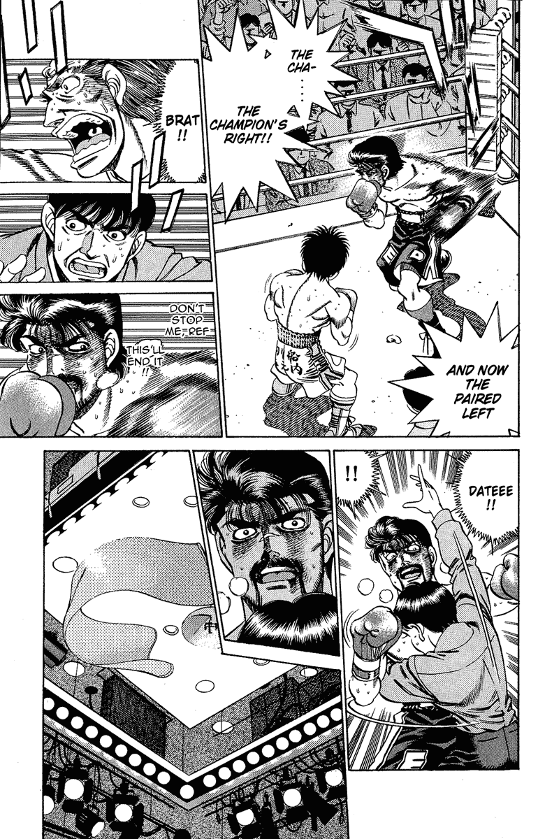 Hajime no Ippo Chapter 194.2 page 3 - Chapter 194 v2 : 5R 2 Minutes 32 Seconds