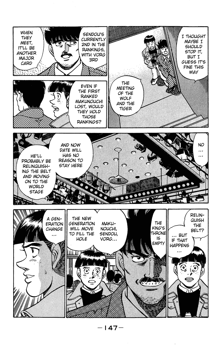 Hajime no Ippo Chapter 195.2 page 7 - Chapter 195 v2 : Returning Rival
