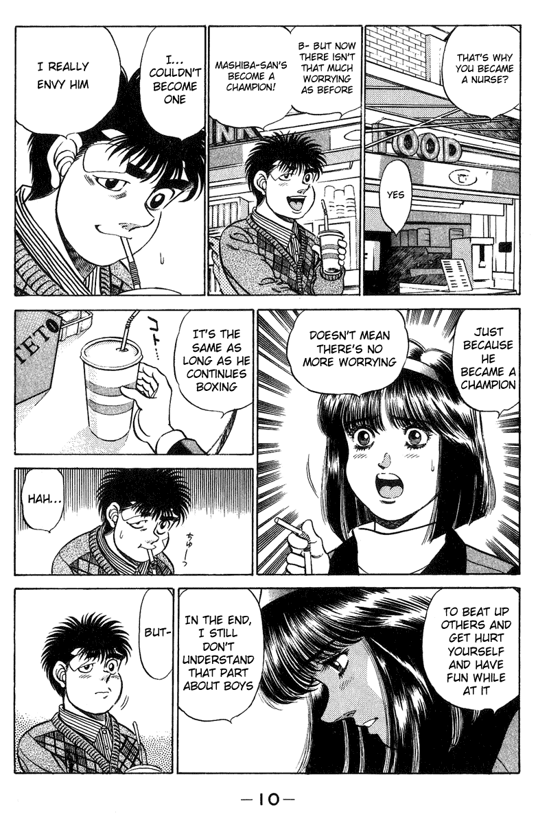 Hajime no Ippo Chapter 197.2 page 11 - Chapter 197 v2 : The View from High Above