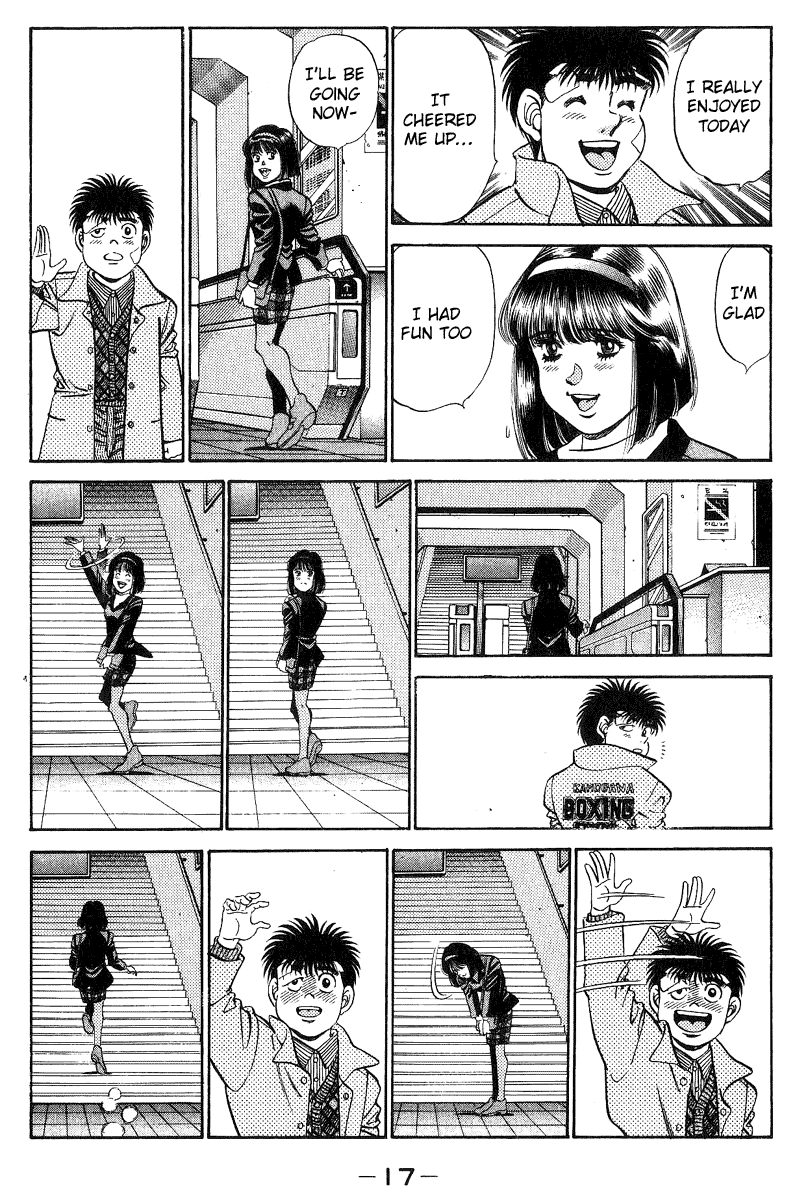 Hajime no Ippo Chapter 197.2 page 18 - Chapter 197 v2 : The View from High Above
