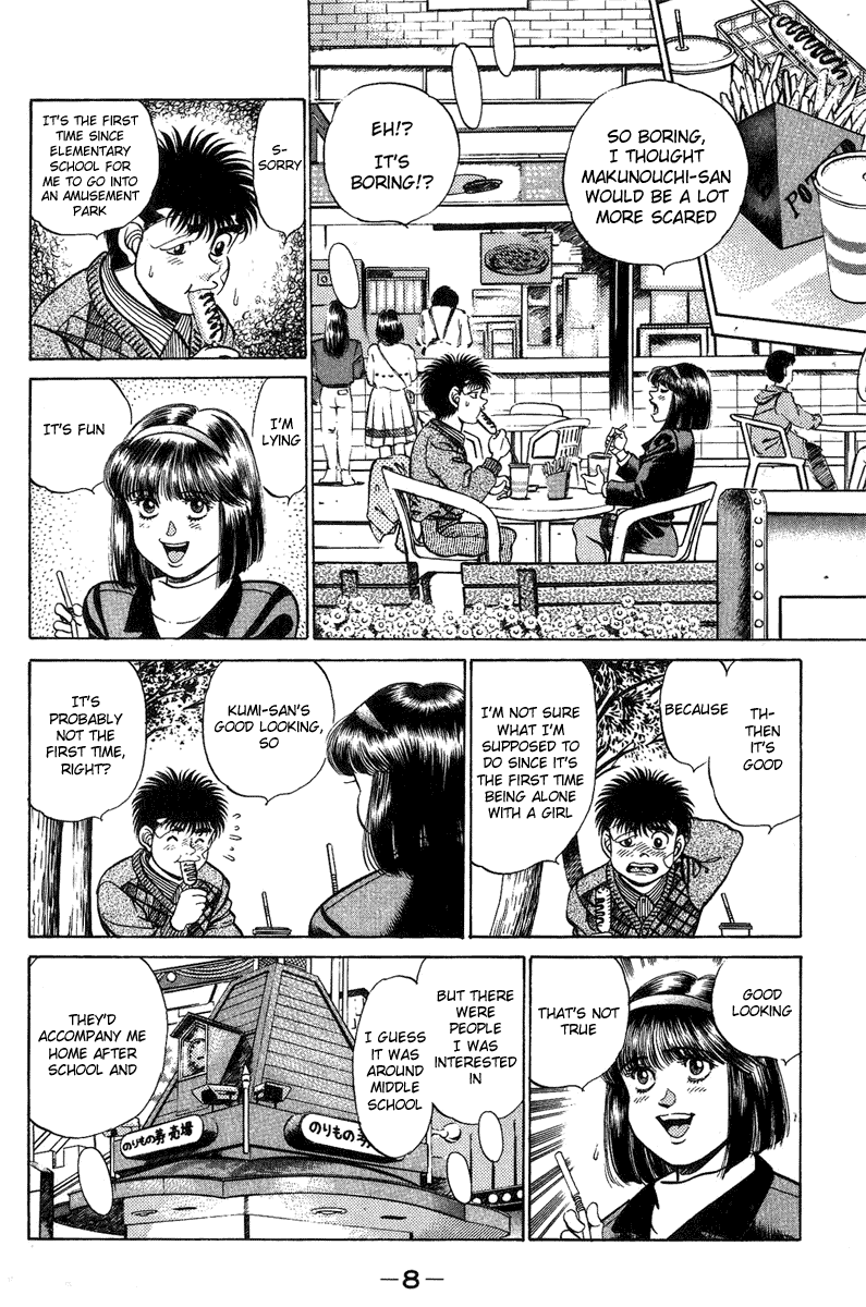 Hajime no Ippo Chapter 197.2 page 9 - Chapter 197 v2 : The View from High Above