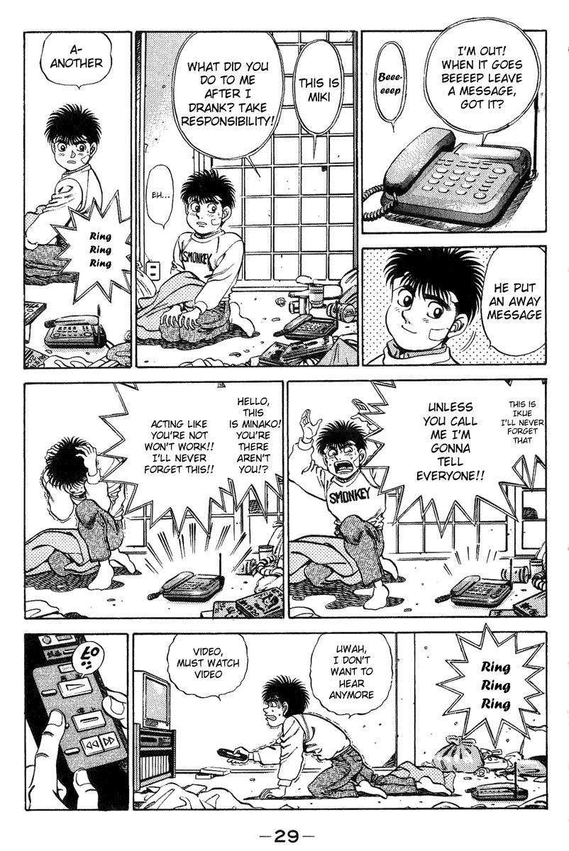 Hajime no Ippo Chapter 198.2 page 10 - Chapter 198 v2 : Playback
