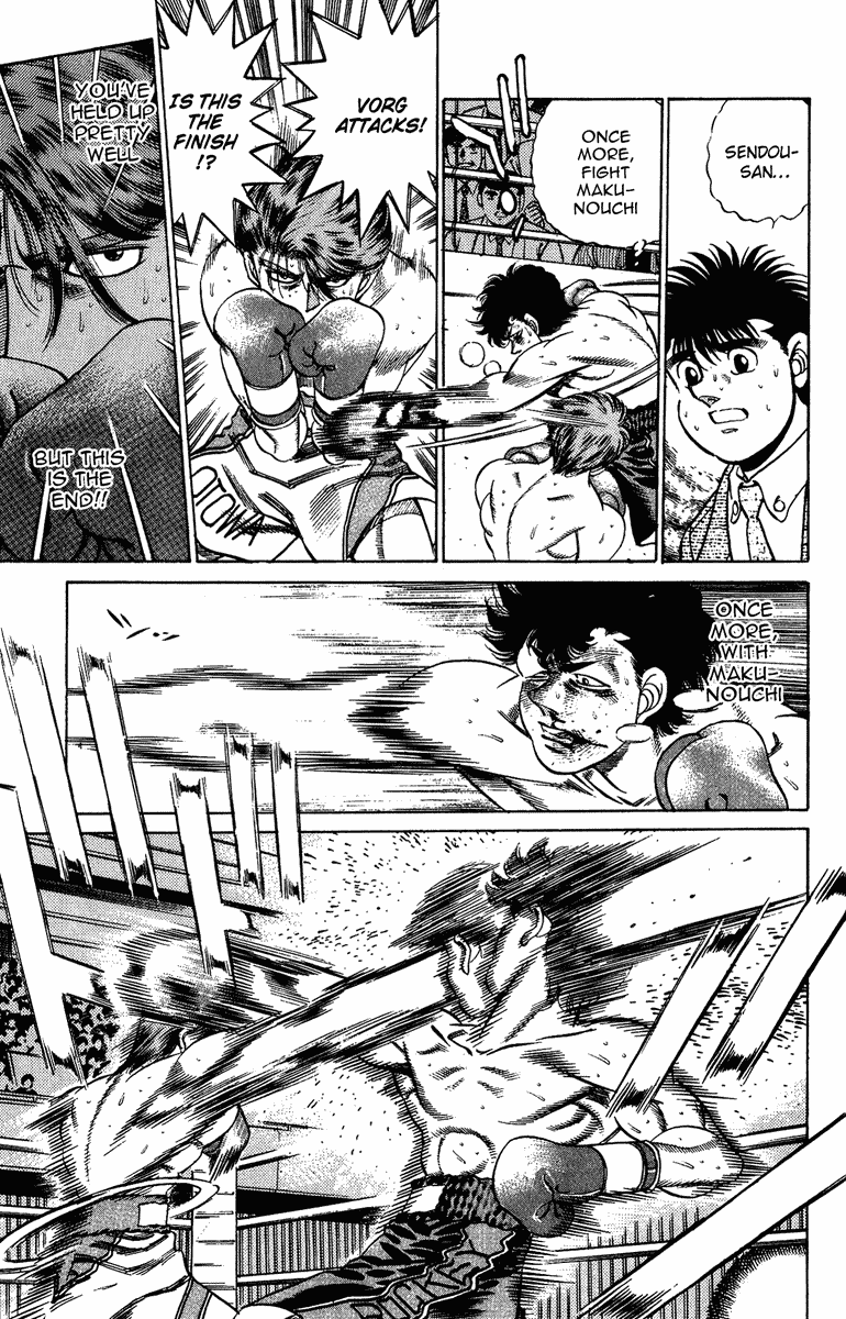 Hajime no Ippo Chapter 201.2 page 16 - Chapter 201 v2 : Determination