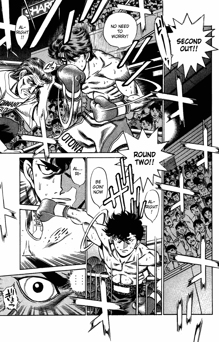 Hajime no Ippo Chapter 201.2 page 6 - Chapter 201 v2 : Determination