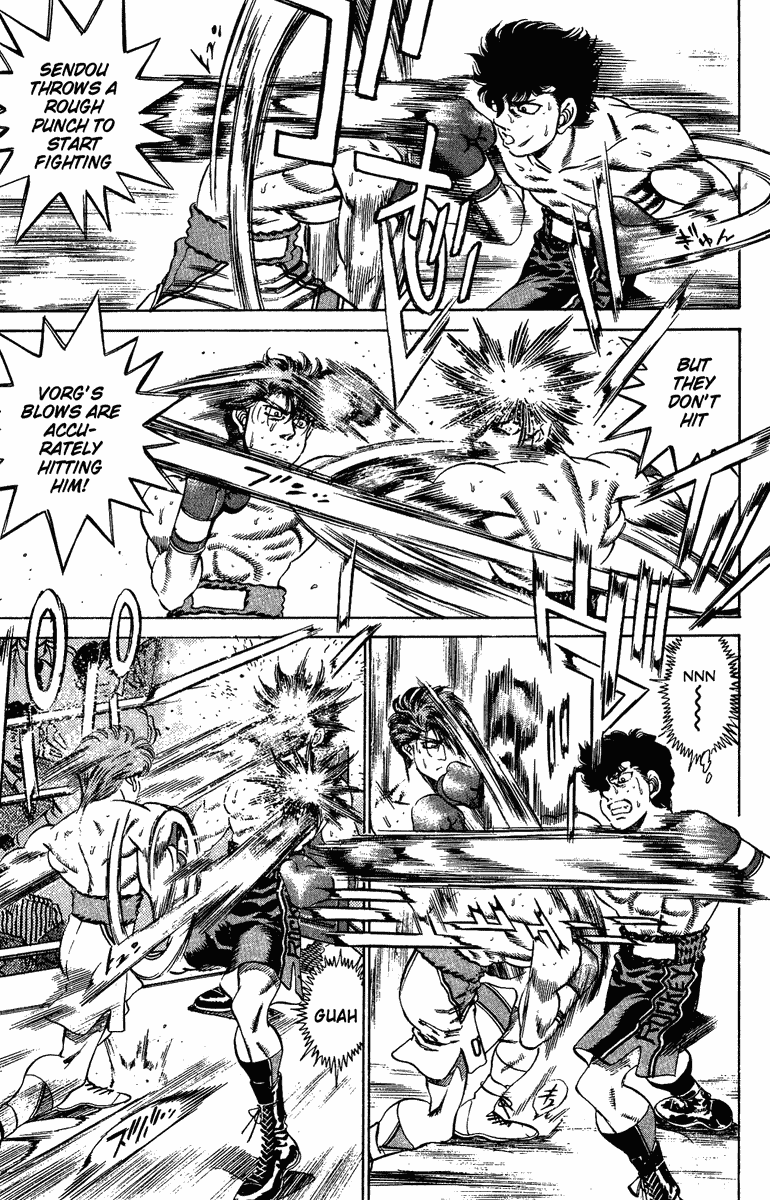 Hajime no Ippo Chapter 201.2 page 8 - Chapter 201 v2 : Determination