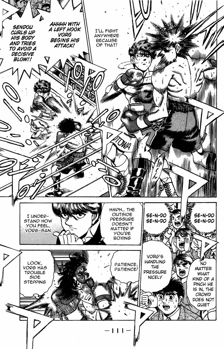 Hajime no Ippo Chapter 202.2 page 11 - Chapter 202 v2 : Last Card