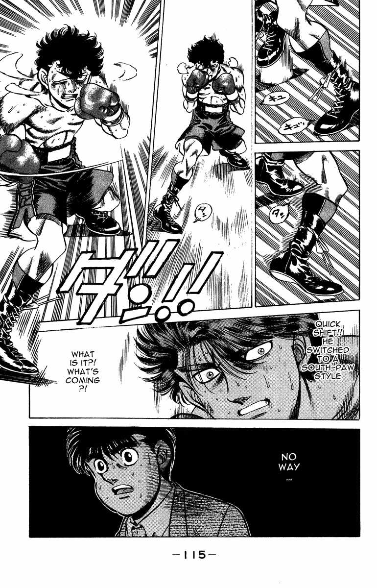 Hajime no Ippo Chapter 202.2 page 15 - Chapter 202 v2 : Last Card