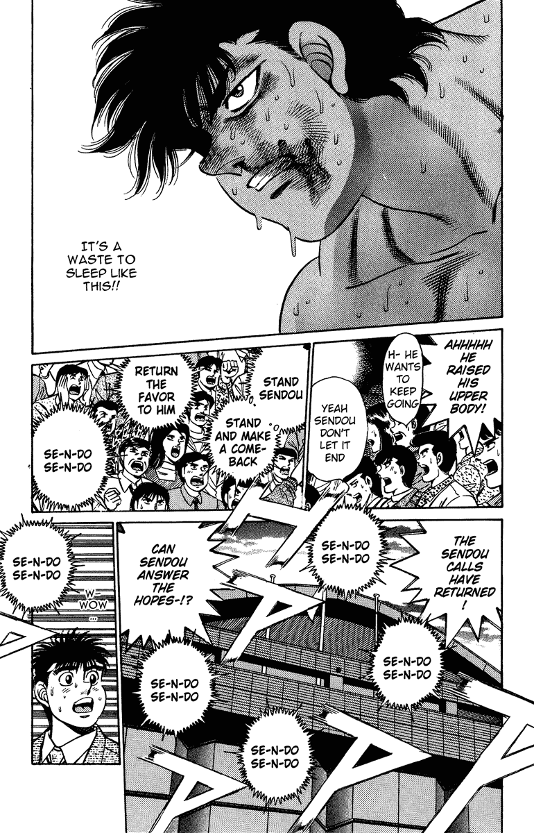 Hajime no Ippo Chapter 202.2 page 3 - Chapter 202 v2 : Last Card