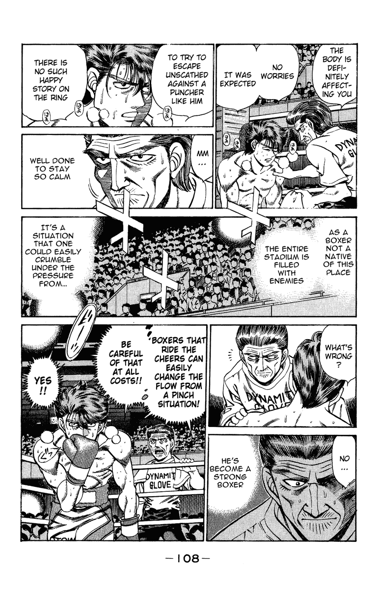 Hajime no Ippo Chapter 202.2 page 8 - Chapter 202 v2 : Last Card