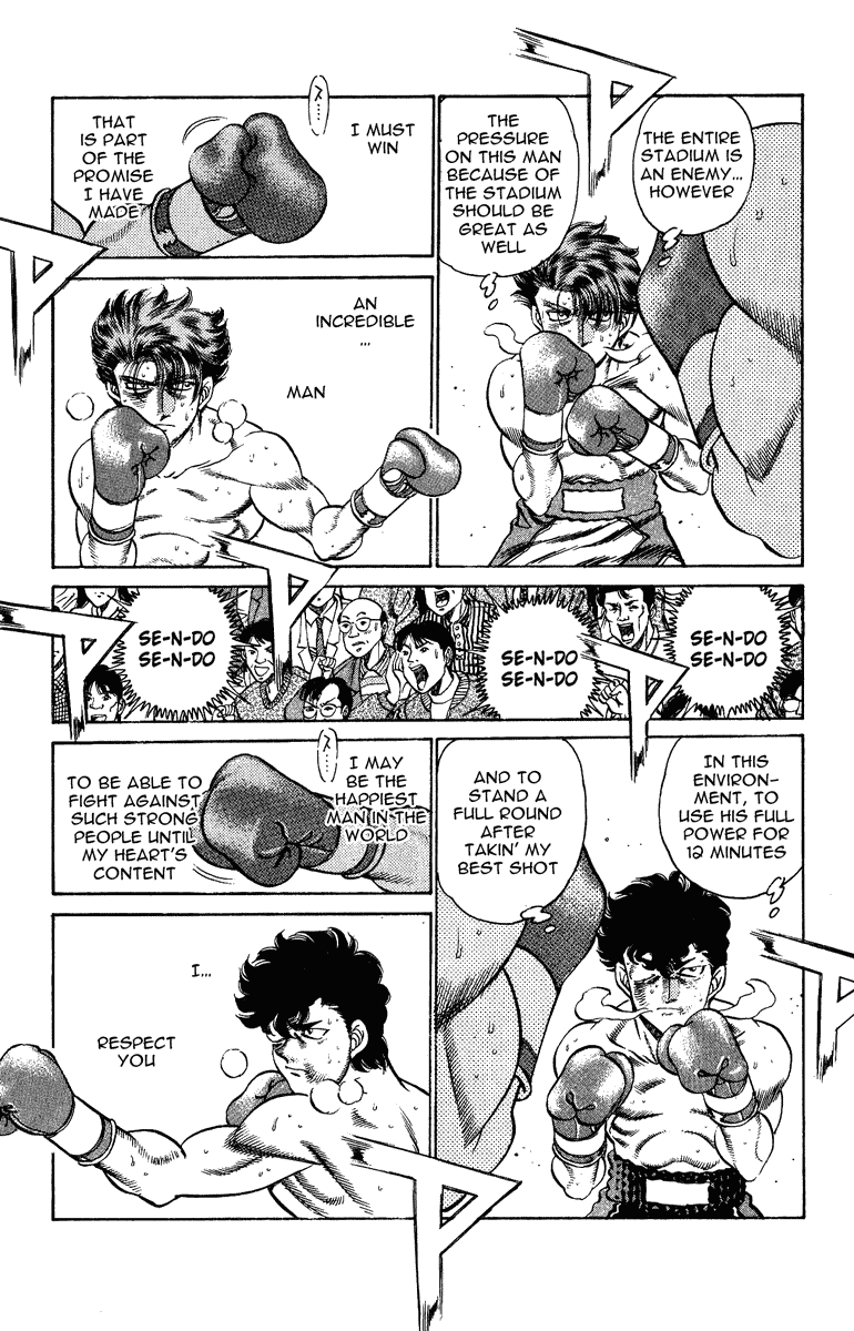 Hajime no Ippo Chapter 203.2 page 11 - Chapter 203 v2 : Two Beasts