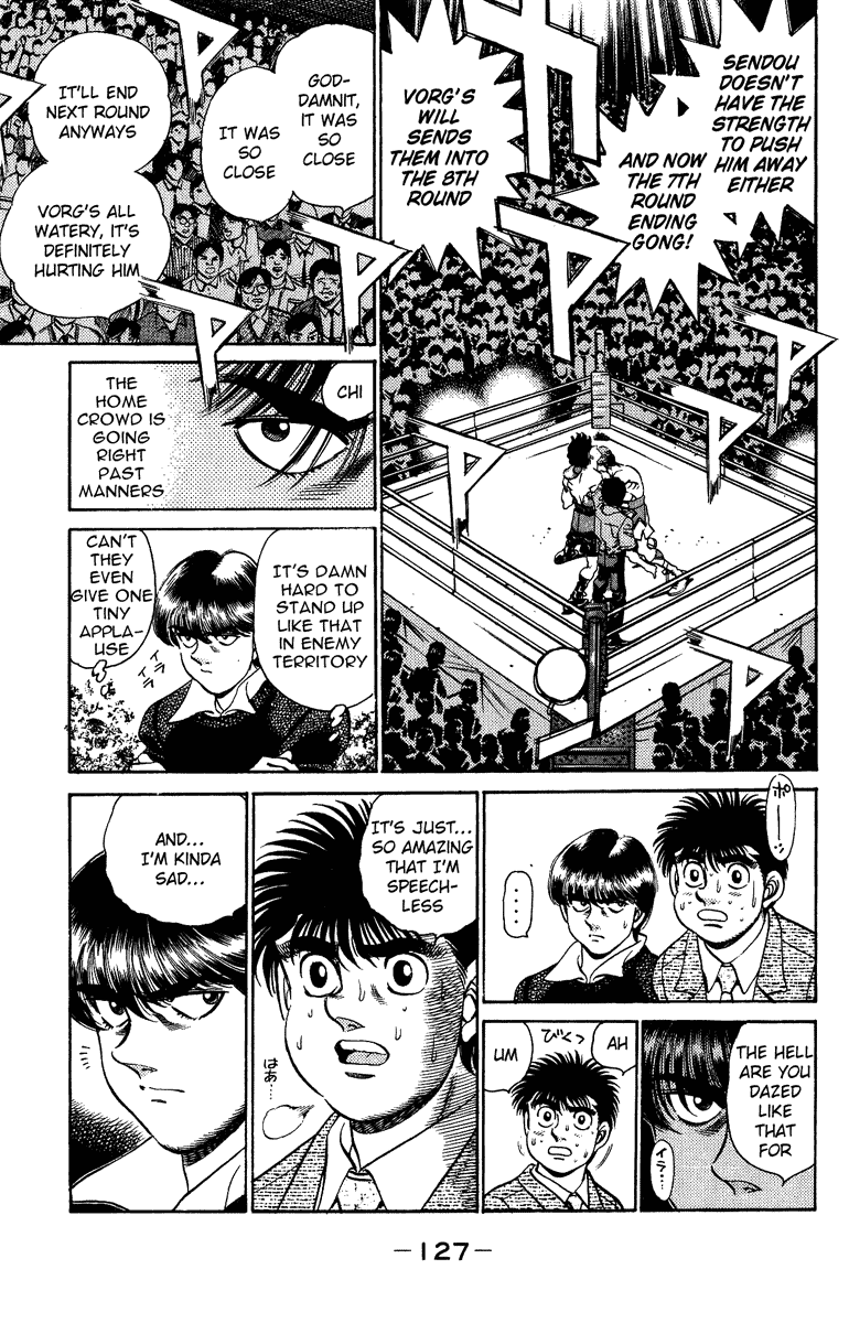 Hajime no Ippo Chapter 203.2 page 7 - Chapter 203 v2 : Two Beasts