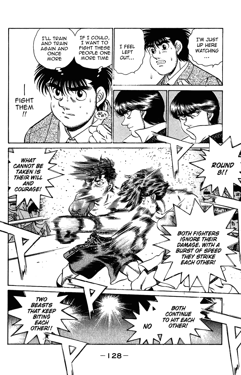 Hajime no Ippo Chapter 203.2 page 8 - Chapter 203 v2 : Two Beasts