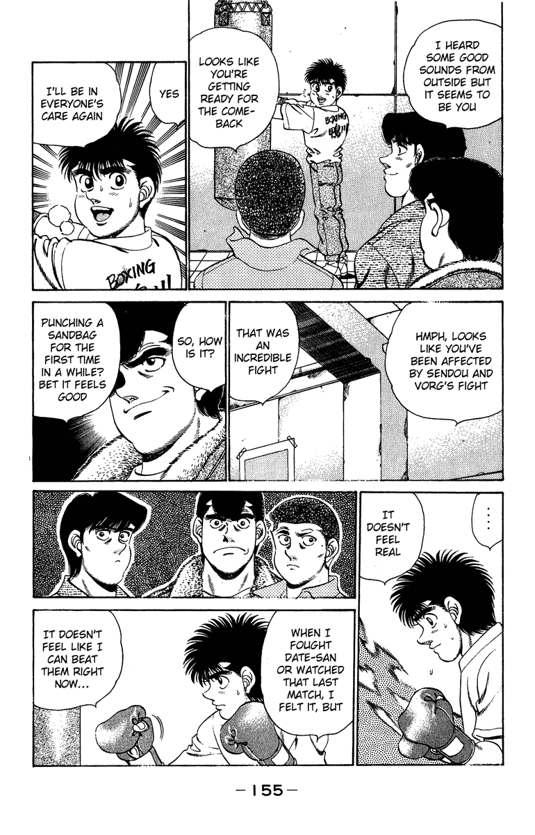 Hajime no Ippo Chapter 204.2 page 14 - Chapter 204 v2 : Winner and Loser