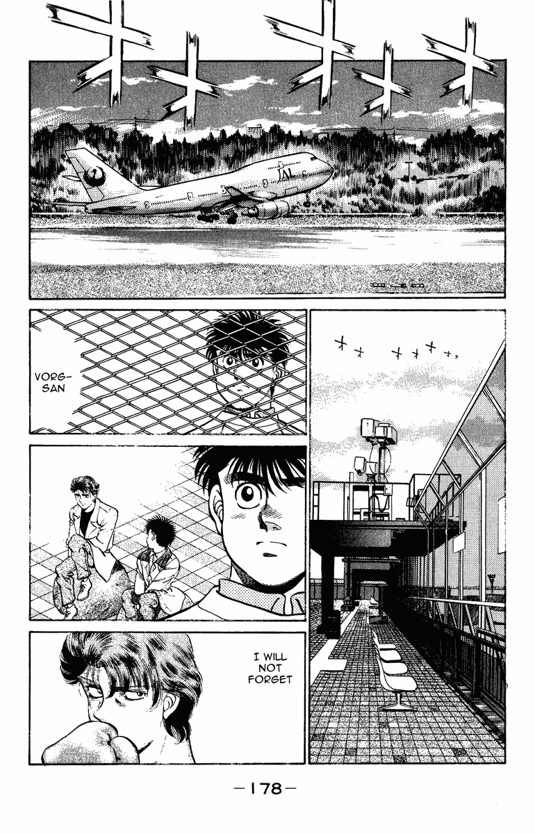 Hajime no Ippo Chapter 205.2 page 18 - Chapter 205 v2 : Sayounara