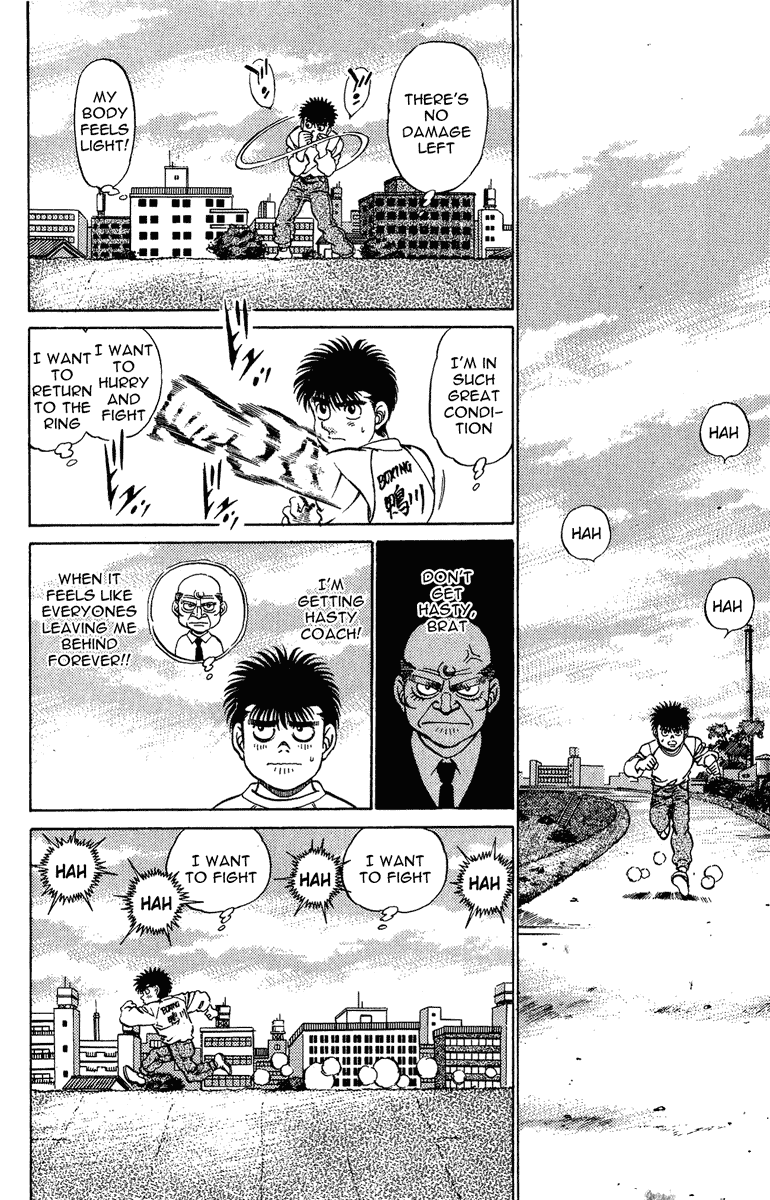 Hajime no Ippo Chapter 206.2 page 14 - Chapter 206 v2 : Return From Overseas