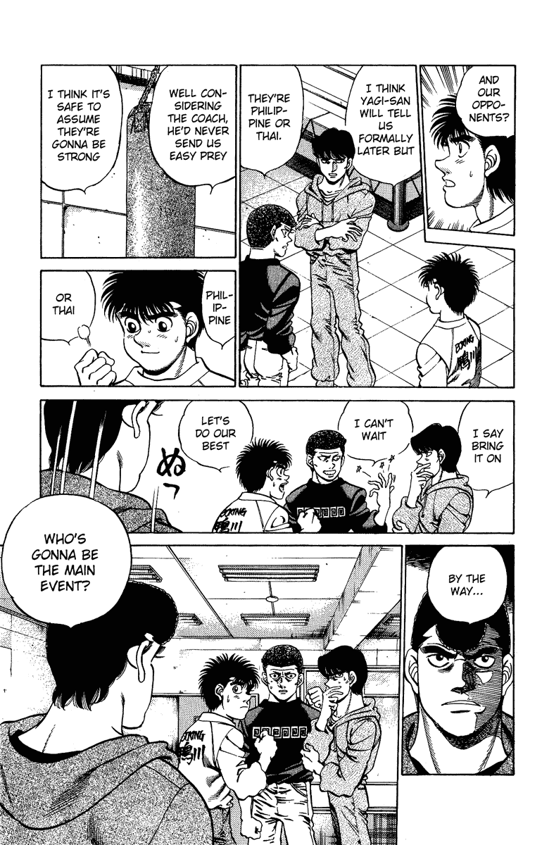 Hajime no Ippo Chapter 206.2 page 17 - Chapter 206 v2 : Return From Overseas