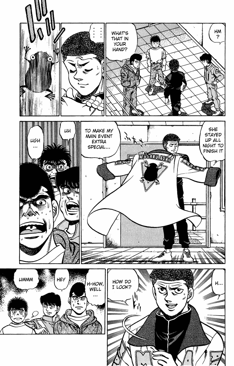 Hajime no Ippo Chapter 207.2 page 15 - Chapter 207 v2 : Height of Your Eyes