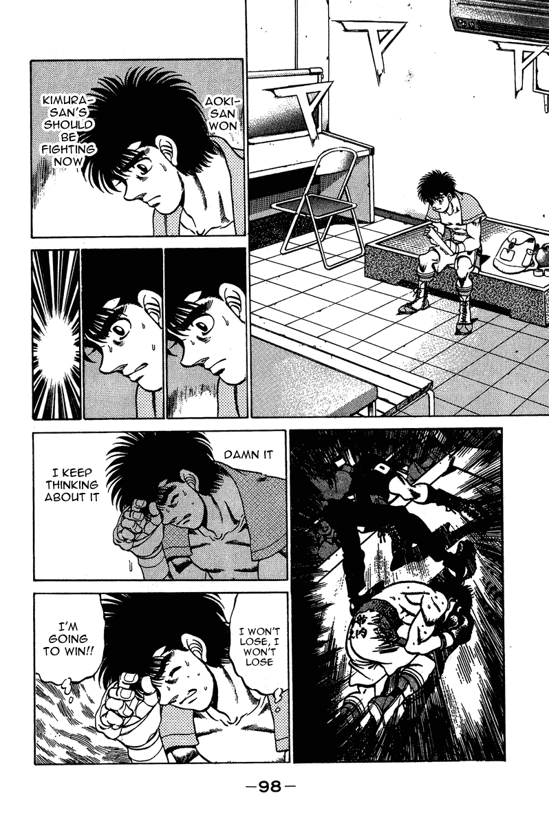 Hajime no Ippo Chapter 210.2 page 16 - Chapter 210 v2 : Meeting in the Weighing Room