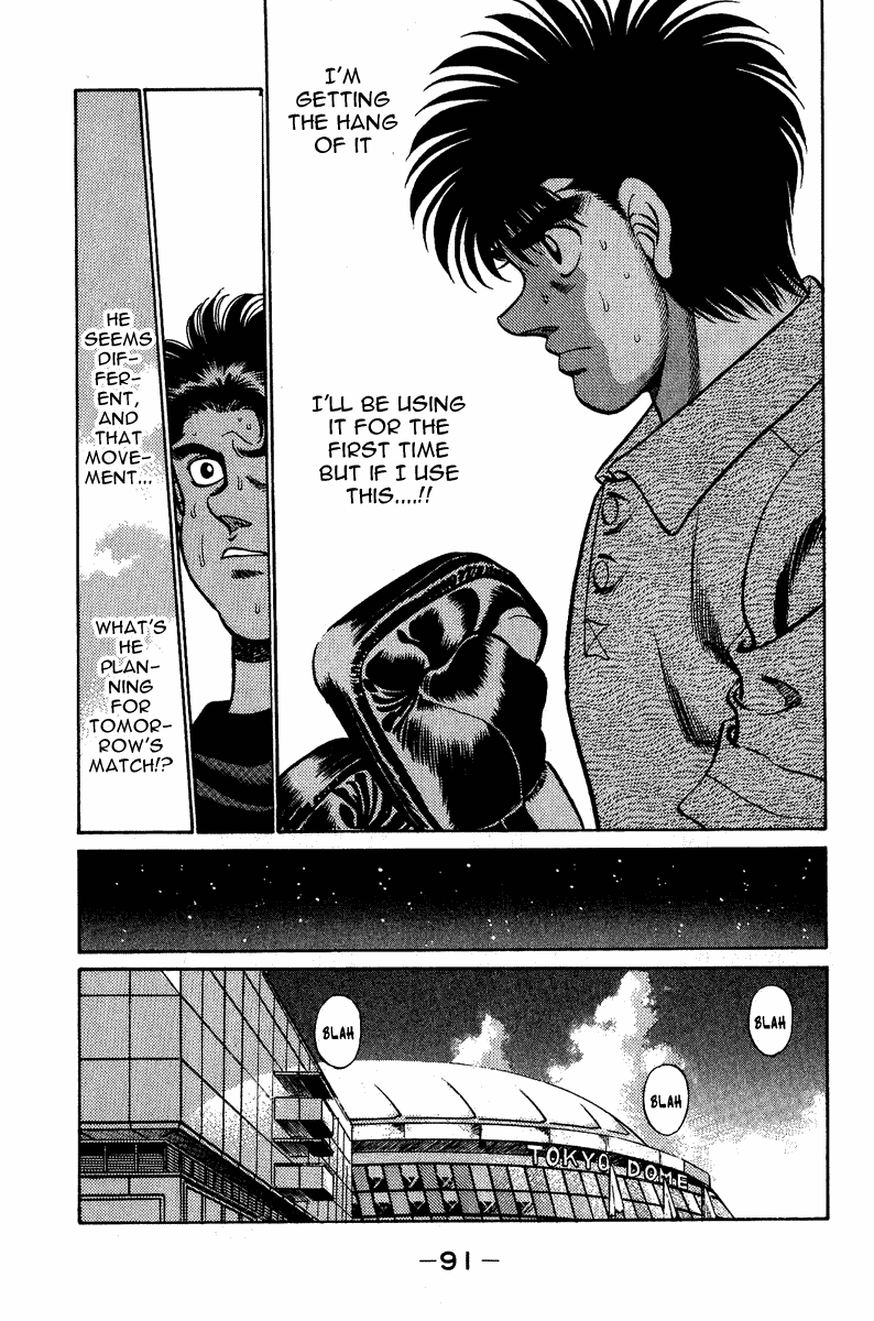 Hajime no Ippo Chapter 210.2 page 9 - Chapter 210 v2 : Meeting in the Weighing Room