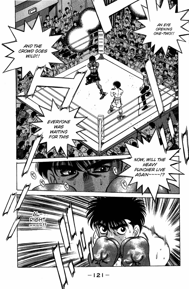 Hajime no Ippo Chapter 211.2 page 17 - Chapter 211 v2 : Time of Revival
