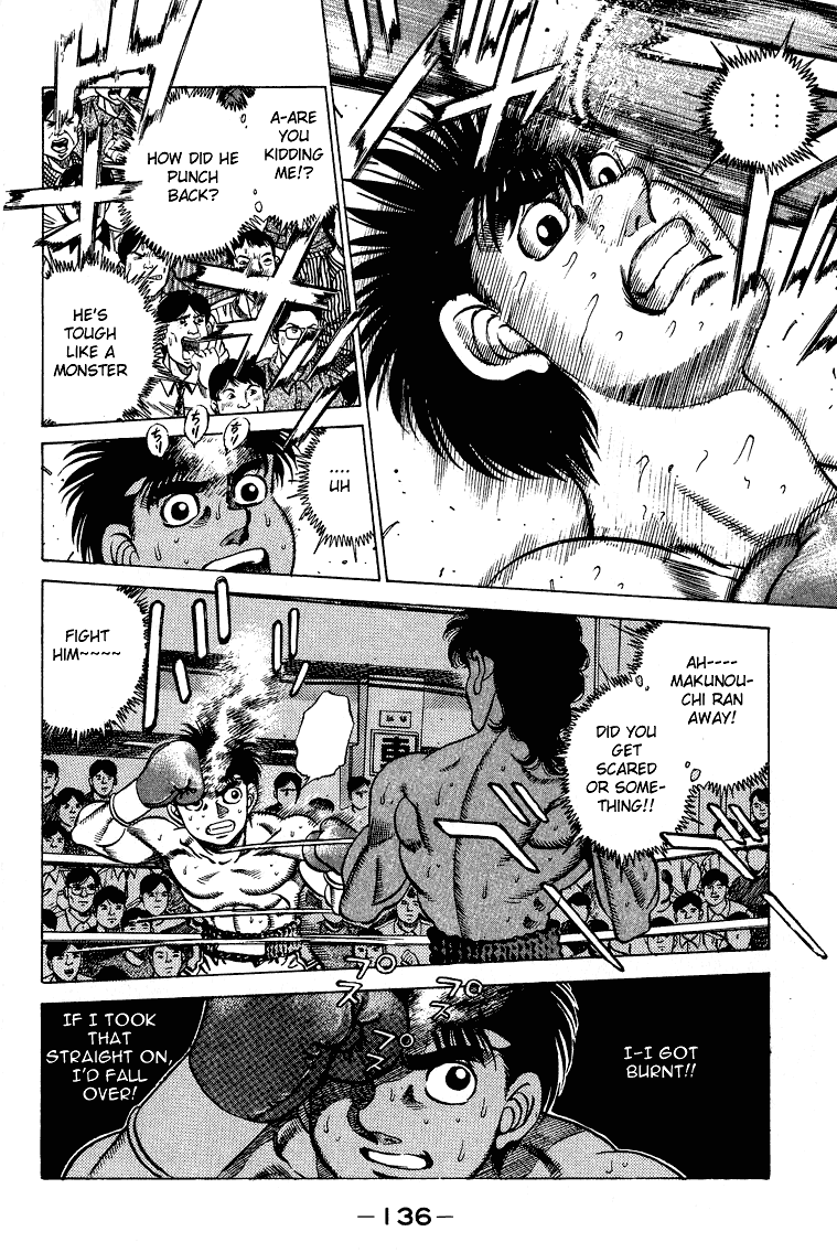 Hajime no Ippo Chapter 212.2 page 14 - Chapter 212 v2 : Control the Pace!