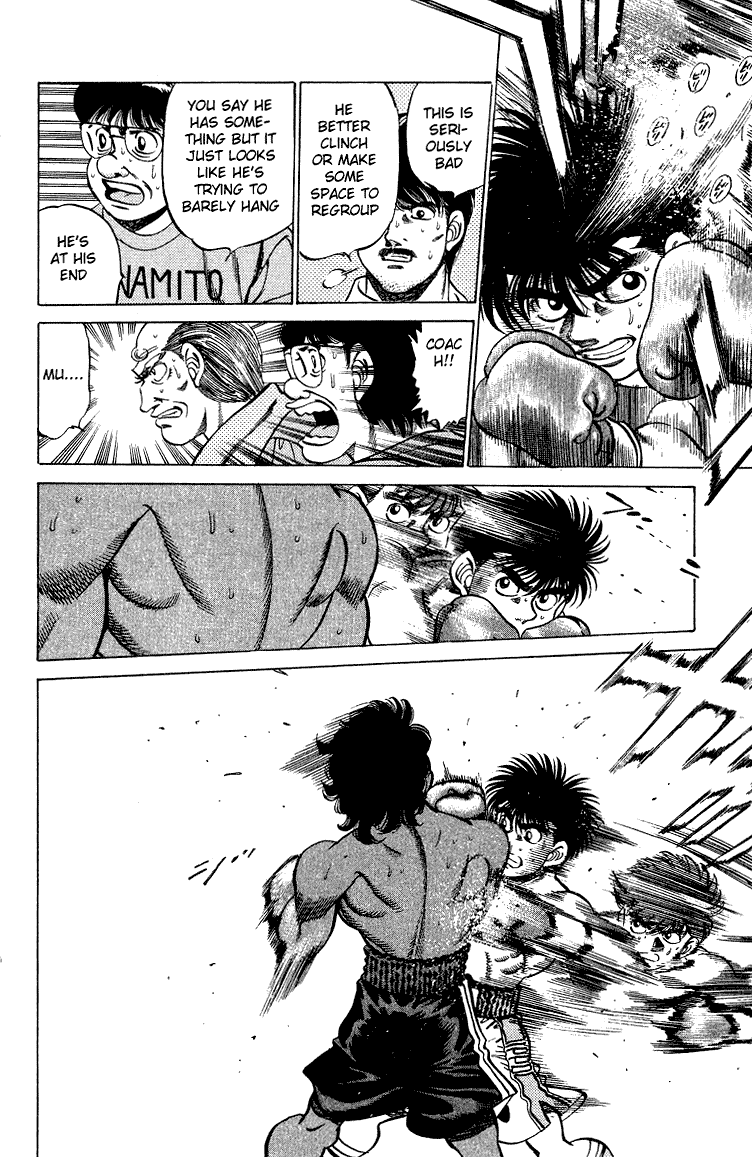 Hajime no Ippo Chapter 213.2 page 12 - Chapter 213 v2 : Classic Blow