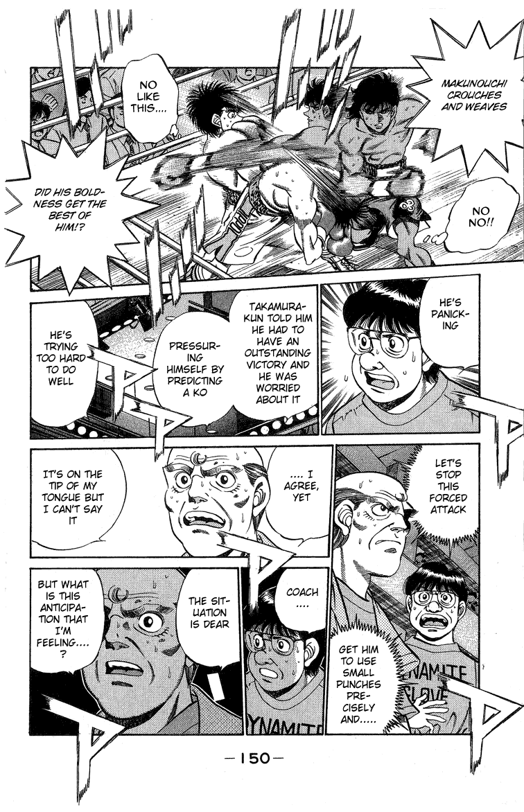 Hajime no Ippo Chapter 213.2 page 8 - Chapter 213 v2 : Classic Blow