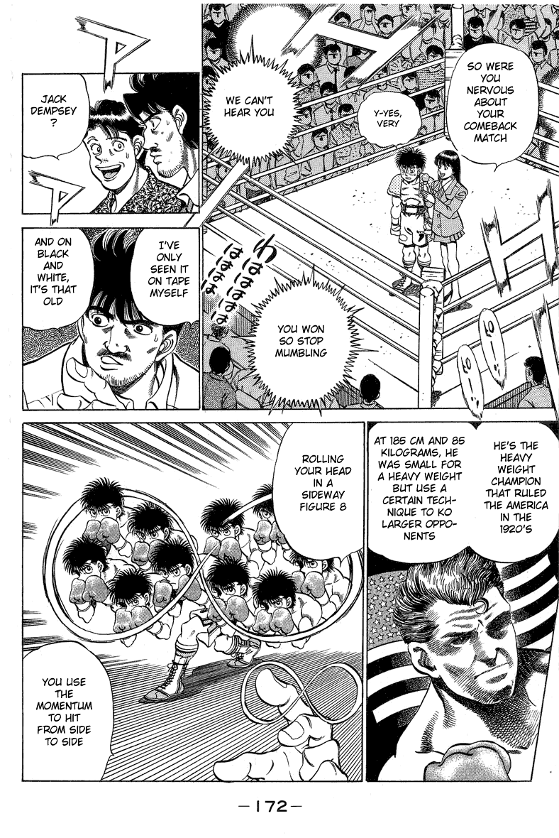 Hajime no Ippo Chapter 214.2 page 9 - Chapter 214 v2 : Mike Performance