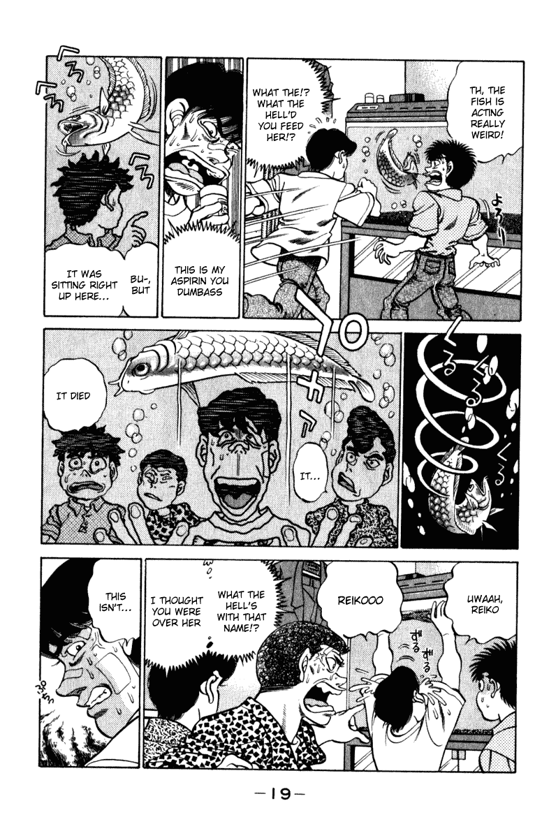 Hajime no Ippo Chapter 215.2 page 20 - Chapter 215 v2 : Takamura's Home Visit
