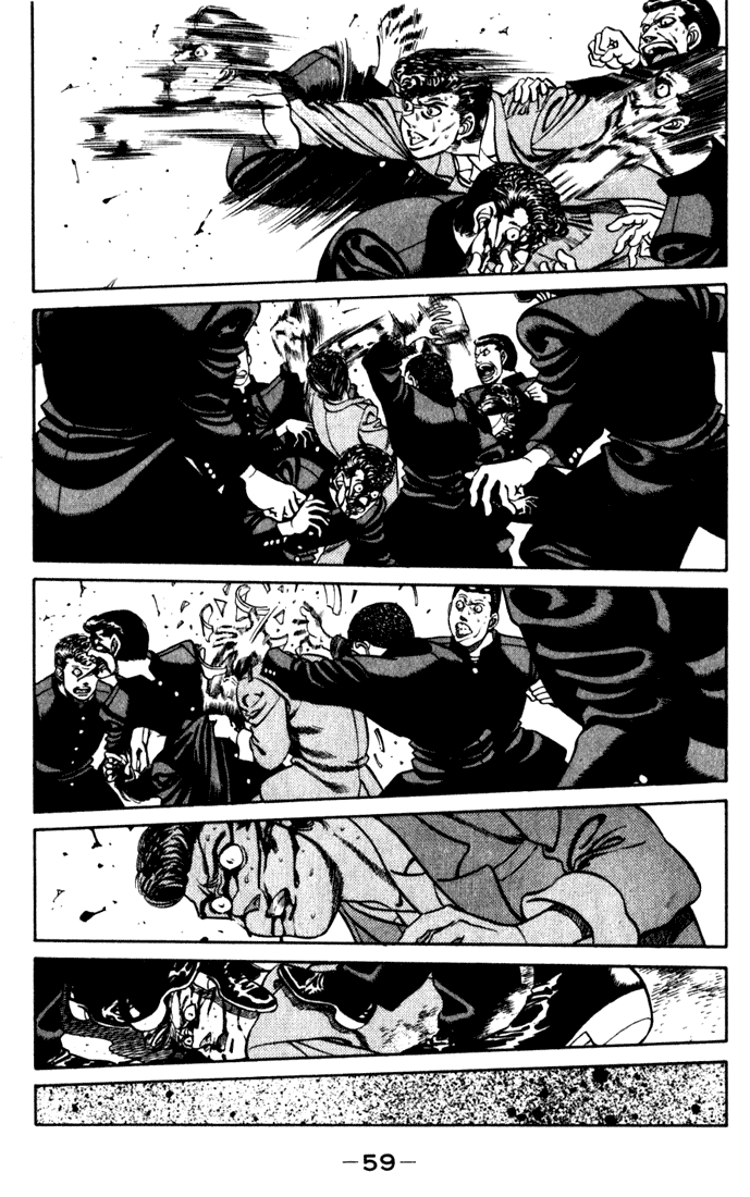 Hajime no Ippo Chapter 217.2 page 17 - Chapter 217 v2 : The First Disgrace