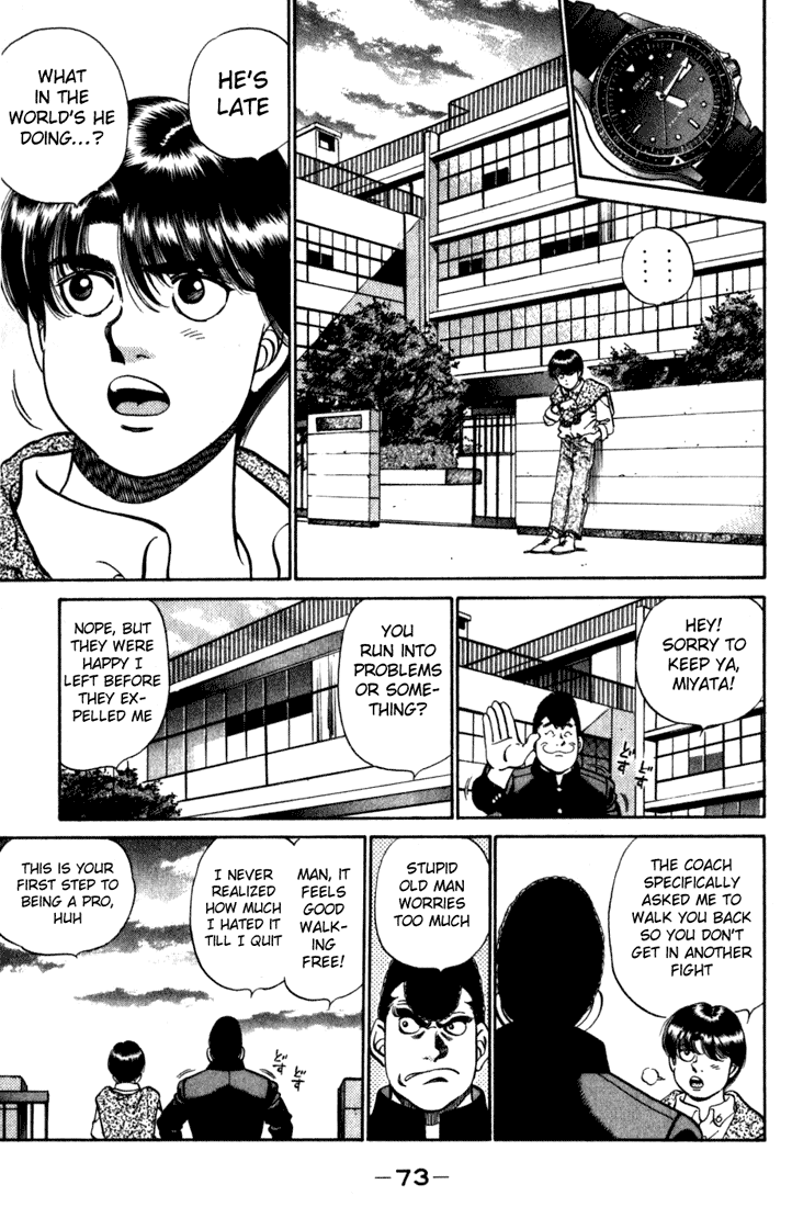 Hajime no Ippo Chapter 218.2 page 11 - Chapter 218 v2 : Counterattack For Two