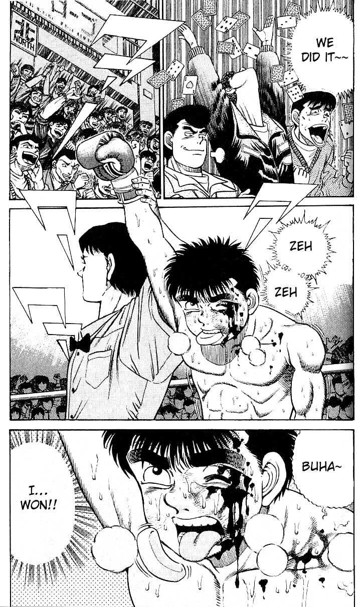 Hajime no Ippo Chapter 22 page 18 - Chapter 22 : Suddenly Southpaw