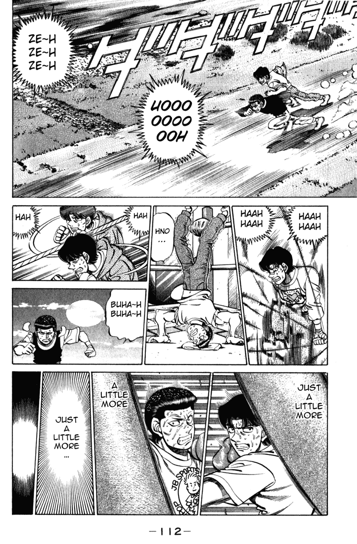Hajime no Ippo Chapter 220.2 page 10 - Chapter 220 v2 : I'm Sure it Hit