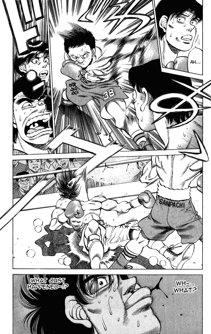 Hajime no Ippo Chapter 220.2 page 19 - Chapter 220 v2 : I'm Sure it Hit