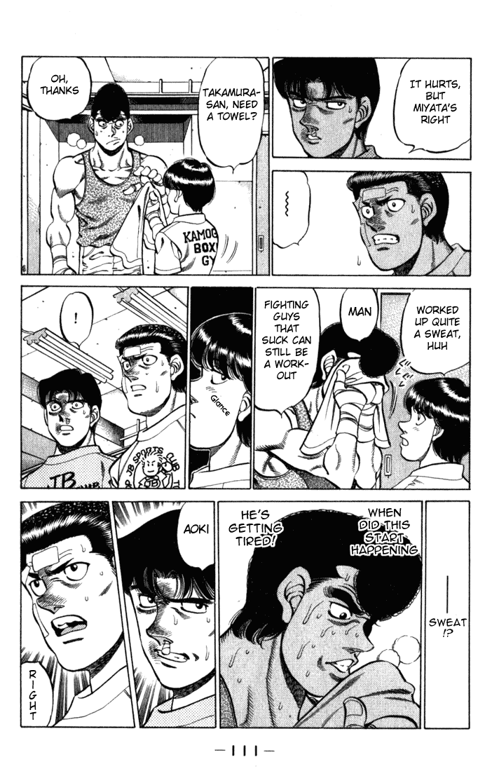 Hajime no Ippo Chapter 220.2 page 9 - Chapter 220 v2 : I'm Sure it Hit