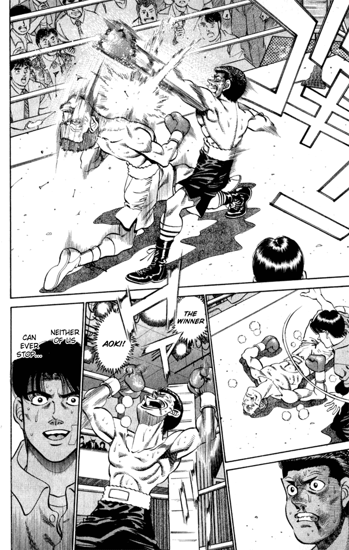 Hajime no Ippo Chapter 221.2 page 18 - Chapter 221 v2 : We Can't Turn Back