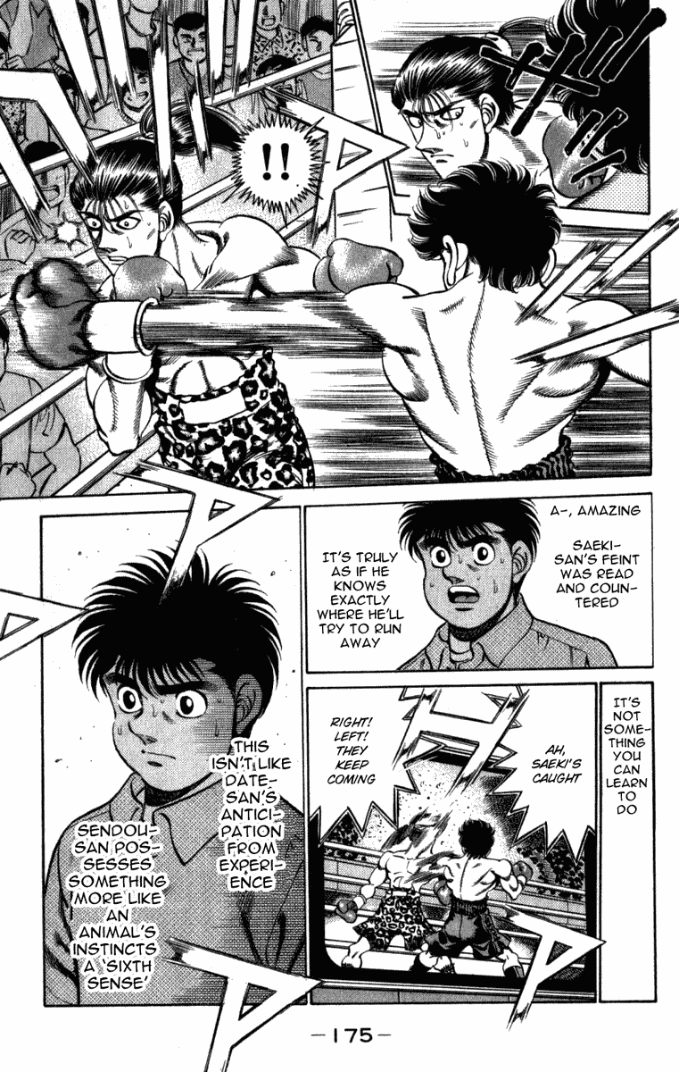 Hajime no Ippo Chapter 223.2 page 13 - Chapter 223 v2 : Unfinished Fight