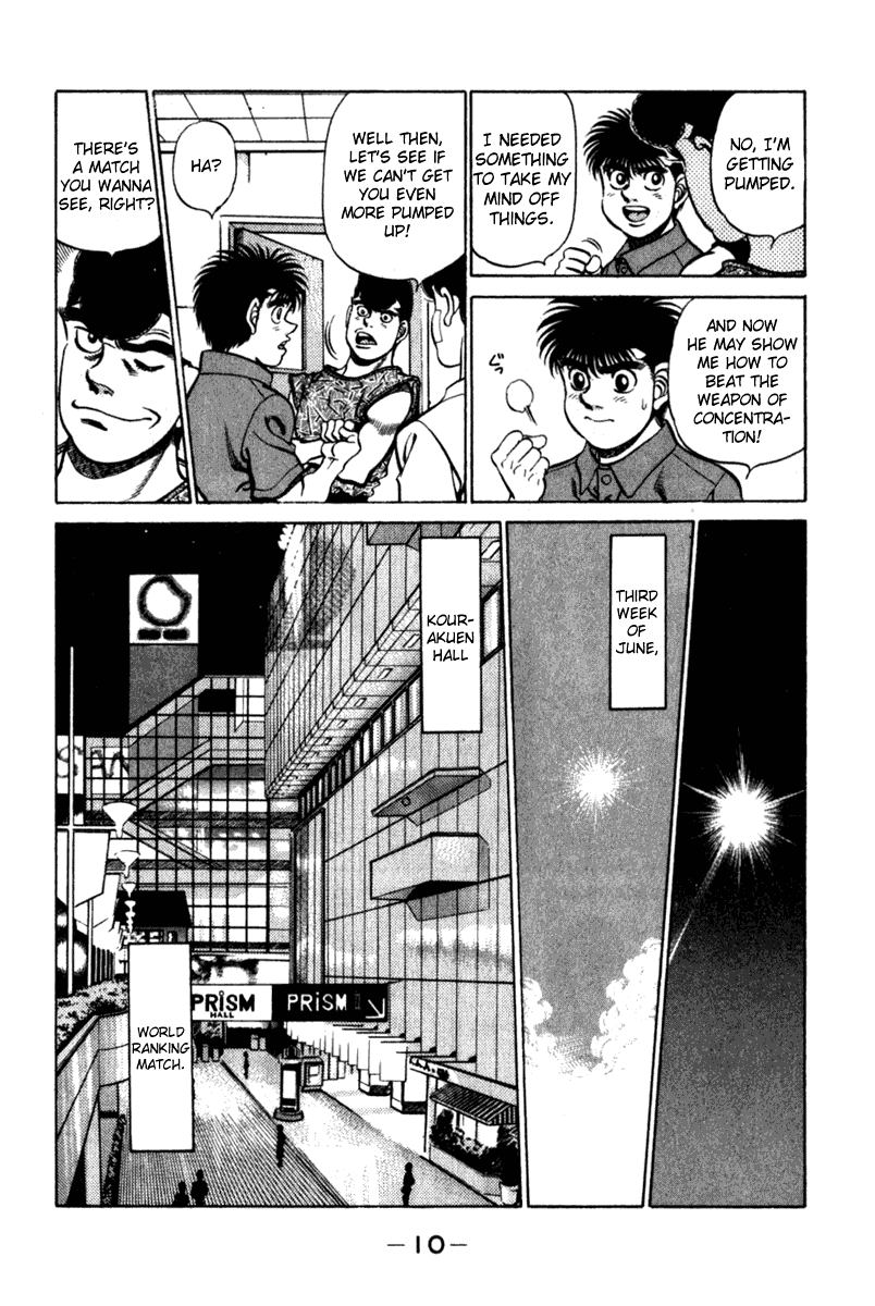 Hajime no Ippo Chapter 224.2 page 11 - Chapter 224 v2 : Great Determination