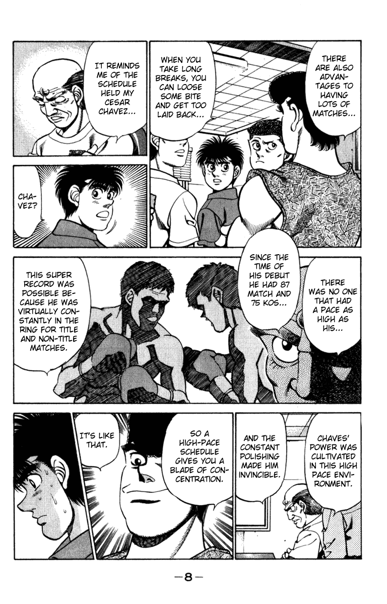 Hajime no Ippo Chapter 224.2 page 9 - Chapter 224 v2 : Great Determination