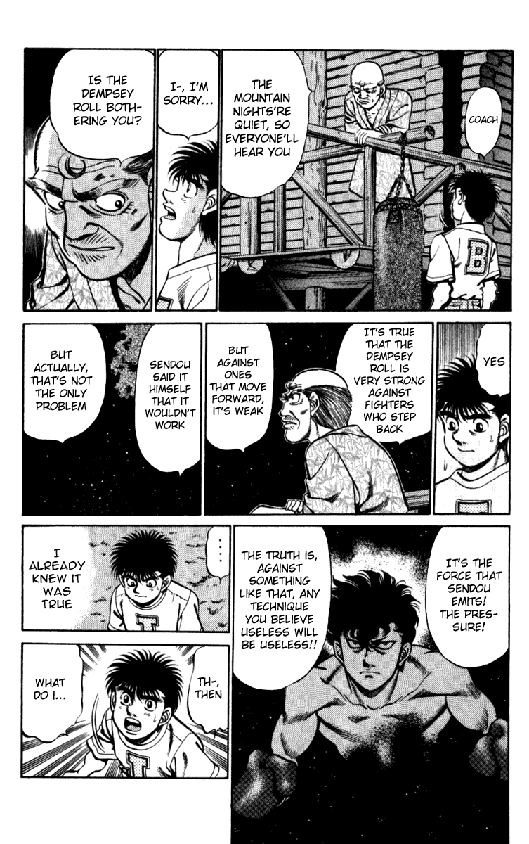 Hajime no Ippo Chapter 225.2 page 14 - Chapter 225 v2 : The Old Man & The Bear