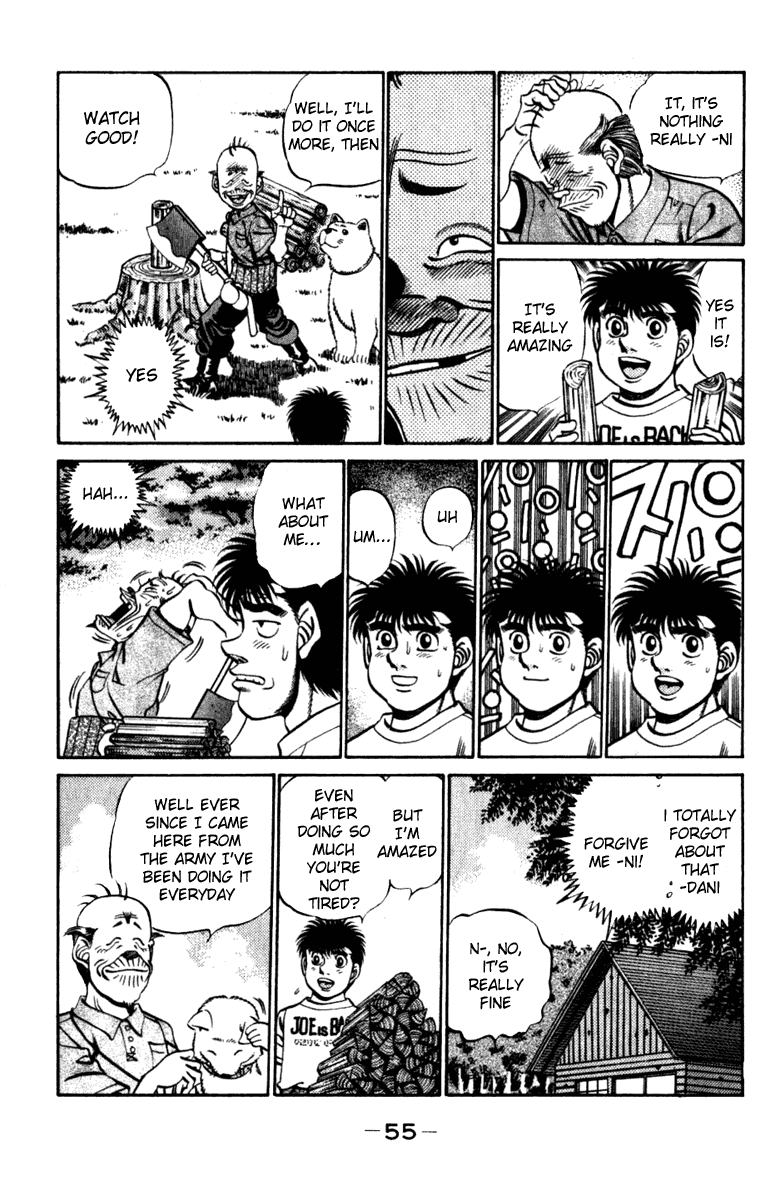 Hajime no Ippo Chapter 226 page 13 - Chapter 226 v2 : Nekota-san's Advice